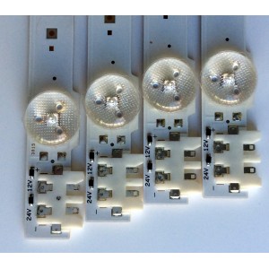 KIT DE LED´S PARA TV ((INCOMPLETO SOLO 4 PIEZAS)) / SAMSUNG BN96-25300A / 25300A / 2013SVS32F 9 REV1.8 130103 / PANEL CY-HF320BGLV1H / MODELOS UN32F5500AFXZX / UN32F5500AFXZA TS01