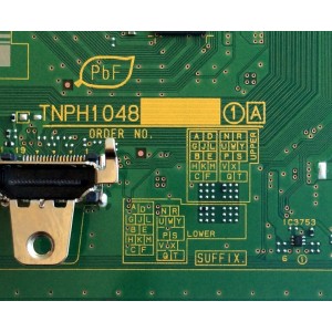 MAIN / PANASONIC TXN/A1UNUUS / TNPH1048UA / TNPH1048 / TXN / A1UNUUS / PANEL MC106HU6A11 / MODELO TC-P42X60