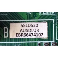 MAIN / LG EBU60943907 / EBR66474107 / EAX61352203(1) / PANEL T546HW01 V.1 / MODELOS 55LD520-UA AUSDLUR / 55LD520C-UA AUSYLJR