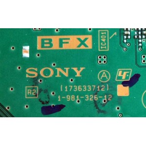 MAIN PARA TV SONY 4K UHD SMART TV / NUMERO DE PARTE A2165796B 630 / 1-981-326-12 / A-2165-796-B 630 / A-2165-797-A / 173633712 / PANEL YM7F490HNG01 / DISPLAY LC490EQY(SK)(A1) / MODELO XBR-49X800E / XBR49X800E