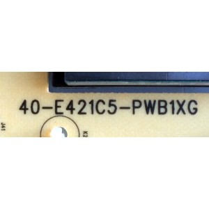 FUENTE DE PODER / 40-E421C5-PWB1XG / PE421C5 / E56334 / PANEL LTA430HW02-C02 / MODELO P43EWX 