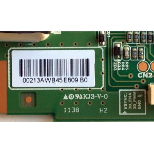 LED DRIVER / LJ97-00213A / 00213A / SSL400_3E2K / PANEL LTA430HW02-C02 / MODELO P43EWX