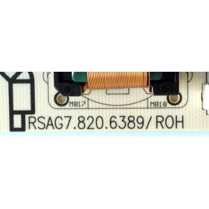 FUENTE DE PODER / INSIGNIA 212246 / RSAG7.820.6389/ROH / HLL-4255WM / CQC13134095636 / E166702 / PANEL HD490K3F81-L1\S0\BBY\GM\ROH 218273 / MODELO NS-49DR420NA18