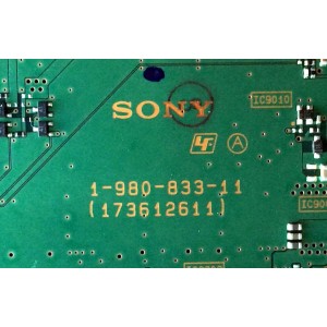 MAIN PARA TV SONY / NUMERO DE PARTE A-2094-419-A / A2094331A 158 / A2094331A / 1-980-833-11 / 173612611 / PANEL YD6S550STD01 / DISPLAY LSY550FW01-002 / MODELO XBR-55X930D