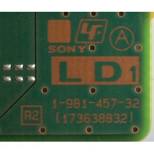 FUENTE / DRIVER / SONY 1-981-457-32 / 173638832 / MODELO XBR-49X800E / PANEL YM7F490HNG01	