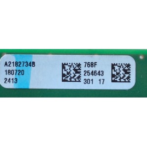 MAIN / SONY A-2182-734-B / A2182734B 768D / 1-981-926-12 / 173657412 / PANEL V550QWSE05 / MODELO KD-55X720E / KD55X720E