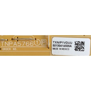 FUENTE DE PODER  PANASONIC  / TXN / P1VDUU / TXN/P1VDUU / TNPA5766 / PANEL LC500EUD (FF)(F1) / MODELO TC-L50ET60