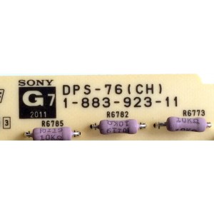 SUB FUENTE PARA TV SONY / NUMERO DE PARTE 1-474-305-11 / 147430511 / DPS-76 (CH) / 1-883-923-11 / G7A DPS-76 (CH) / PANEL'S LTY550HQ03-007 / FDHY600LT01 / MODELOS KDL-55NX720 / KDL-55HX820 / KDL-60NX720