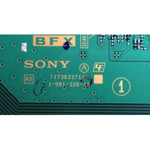 MAIN / SONY A-2165-797-A / A2165796A 630F / A-2165-796-A / 1-981-326-12 / 173633712 / PANEL YM7F490HNG01 / DISPLAY LC490EQY(SK)(A1) / MODELOS XBR-43X800E / XBR-49X800E / XBR-55X800E