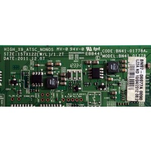 MAIN / SAMSUNG BN94-06126D / BN41-01778 / BN97-06977A / PANEL CY-LE600CG5V2V / MODELO UN60ES6003FXZA HH01