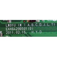 MAIN / LG EBT62353206 / EAX64290501 (0) / EBR75707901 / PANEL T500HVN02.1 / MODELO 50LS4000-UA AWMDLUR