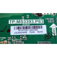 MAIN / FUENTE (COMBO) / PROSCAN B13073231 / TP.MS3393.P83 / D13141 / T201306054 / 142123932008 / E214887 / PANEL´S CN40CM676 / LSC400HM06 75W2 / MODELO PLDED4016A