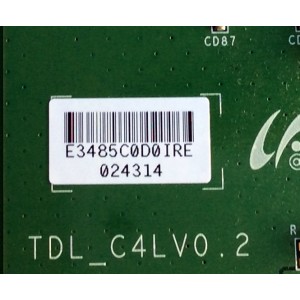 T-CON / SONY LJ94-03485C / TDL_C4LV0.2 / 3485C / E88441 / 503-2 / PANEL LTY460HJ02-001 / MODELOS KDL-46EX700 / KDL-46EX701