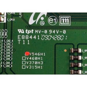 T-CON / SAMSUNG 35-D034499 / FRC_TCON_CMO_80PIN / V546H1 / PANEL T550FBE1-DB-DD01 / MODELOS UN55B6000VFXZA / UN55B7000WFXZA