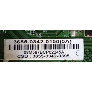 MAIN / VIZIO 3655-0342-0150 / 0171-2272-3715 / 3655-0342-0395 / 0171-2272-3714 / PANEL LC550EUH (RD)(A1) / LC550EUH (SD)(A1) / MODELOS M550SV LAQKKABM / M550SV LAUPKAAM / M550SV LAQPKAAM