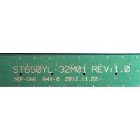 LED DRIVER / SONY ST650YL-32M01 / YLV652TD / ST650YL-32M01 REV:1.0 / YLV652TD2901323T1 / PANEL SYV6531 / MODELOS XBR-65X850A / XBR-65X900A