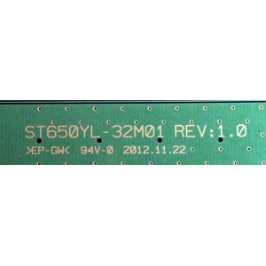 LED DRIVER / SONY ST650YL-32M01 / YLV652TD / ST650YL-32M01 REV:1.0 / YLV652TD2901323T1 / PANEL SYV6531 / MODELOS XBR-65X850A / XBR-65X900A