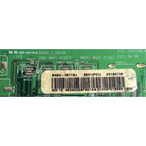 MAIN PARA TV  SAMSUNG BN94-05113J / BN41-01587E / BN97-06022A / PANEL LD460CGC-C3 / MODELO UN46D6000SFXZA CN03 / SUSTITUTAS BN94-05113U / BN94-05113Y / BN94-04358A / BN94-04358B / BN94-04358C / BN94-04358G / BN94-04358F