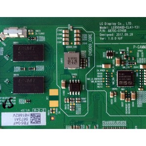 T-CON PARA TV LG OLED / NUMERO DE PARTE 6871L-5673A / 6870C-0745B / LE650AQD-ELA1-Y31 / PANEL LE550AQD (EL)(A3) / MODELOS OLED55C8PUA OLED55C8PUA.BUSWLJR OLED55C8AUA OLED55C8AUA.BUSWLJR OLED55C8AUA OLED55C8AUA.BUSWLJR OLED55B8PUA OLED55B8PUA.BUSWLJR