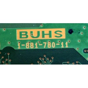 MAIN PARA TV  SONY NUMERO DE PARTE  A-1743-786-A / 1-881-780-11 / A1743786A / PARTE SUSTITUTA A-1765-668-A / PANEL LK520D3LB25 / MODELOS KDL-52NX800 / KDL-46NX800 / KDL-60NX800 / KDL-60NX801 / ¡IMPORTANTE! ACTUALIZACIÓN DE SOFTWARE REQUERIDA¡