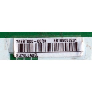 MAIN / LG OLED EBT65053201 / EAX67150604 (1.0) / 76EBT000-00R3 / EAX67150604(1.0) / PANEL LC550AQD (EK)(A4) / MODELO OLED55B7A-U.BUSYLJR