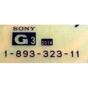 SUB FUENTE DE PODER PARA TV SONY / NUMERO DE PARTE 147457911 / 1-893-323-11 / 1-893-324-11 / APS-373 / APS-373(CH) / 1-474-579-11 / 189332311 / SUSTITUTA 147457912 / 1-474-579-12 / MODELOS XBR-65X950B / XBR-75Z9D / XBR-79X900B / XBR-85X950B