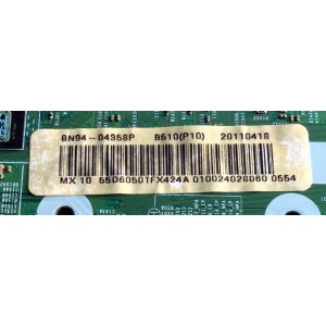 MAIN / SAMSUNG BN94-04358P / BN41-01587B / BN97-05206B / SUSTITUTAS BN94-04358A / BN94-04358B / BN94-04358D / BN94-05038E / BN94-05038F / BN94-05113F / BN94-05113U / PANEL LTJ550HJ05-C / MODELO UN55D6050TFXZA H301 / MAS PARTES SUSTITUTAS EN DESCRIPCION..