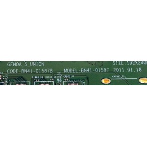 MAIN / SAMSUNG BN94-04358P / BN41-01587B / BN97-05206B / SUSTITUTAS BN94-04358A / BN94-04358B / BN94-04358D / BN94-05038E / BN94-05038F / BN94-05113F / BN94-05113U / PANEL LTJ550HJ05-C / MODELO UN55D6050TFXZA H301 / MAS PARTES SUSTITUTAS EN DESCRIPCION..