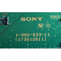 MAIN PARA TV SONY BRAVIA / NUMERO DE PARTE A2119133A 096 / 173612611 / 1-980-833-11 / A2119145A / XBR-75X850D / XBR-85X850D / (DESPUÉS DE REEMPLAZAR ESTA PLACA TIENE QUE ACTUALIZAR EL SOFTWARE DESCARGA LA VERSIÓN CORRECTA PARA TU MODELO Y SERIE.)