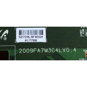 T-CON / SAMSUNG LJ94-02729L / 2009FA7M3C4LV0.4 / 2729L / PARTES SUSTITUTAS LJ94-02729H / LJ94-02729G / PANEL`S LTF520HE09-B04 / LTF520HE09 / MODELO LN52B610A5FXZA