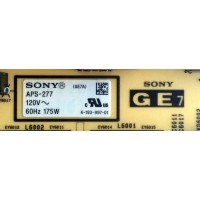 FUENTE DE PODER PARA TV SONY / NUMERO DE PARTE 147424611 / 1-474-246-11 / APS-277(CH) / 1-882-772-11 / APS-277 / PANEL LTY400HM03-001 / MODELO NSX-40GT1