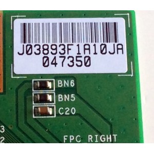 T-CON / SONY LJ94-03893F / ESL_MB7_C2LV1.3 / 3893F / PARTES SUSTITUTAS LJ94-16524B / LJ94-16524A / PANEL LTU400HM01 / MODELOS KDL-40EX520 / KDL-40EX523