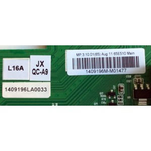 MAIN PARA TV LG / NUMERO DE PARTE 5800-A6M630-0P20 / PANEL V650HP1-LS6 REV:E2 / MODELO 65LB5200-UA.CUSJLH