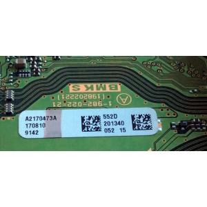 MAIN / SONY A-2170-502-A / A2170473A / A-2170-473-A / PANEL YD7S550DND01B / DISPLAY LSY550FJ01-B02 / MODELO XBR-55X900E