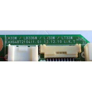 MAIN / LG EBT62387717 / EAX64872104(1.0) / EBR76643206 / EAX64872104 / EAX64872105(1.0) / PANEL´S LN54M550060V12 / NC550DUN-SAAP1 / MODELO 55LN5700-UH / 55LN5700-UH BUSULJR