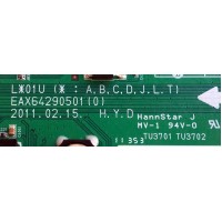 MAIN / LG EBR61369605 / EAX64290501(0) / 61369606 / EAX64290501 / PANEL LC470WUF (SC)(A2) / MODELO 47LK520-UA AUSYLJR