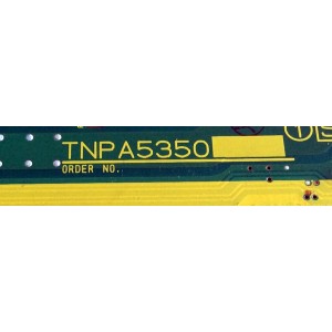 X-SUS / PANASONIC TXNSS1PJUU / TNPA5350AC / TNPA5350 / PANEL´S MC117FU1431 / MC117FU1411 / MODELOS TC-P46ST30 / TC-P46S30