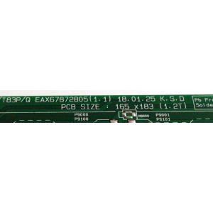 MAIN / LG EBT65198901 / EAX67872805(1.1) / 8IEBT000-00MNS / EAX67872805 / PANEL´S NC500DQE-VXGR2 / HC500DQN-VCUR2-914X / MODELOS 50UK6500AUA BUSJLOR / 50UK6500AUA AUSJLJR