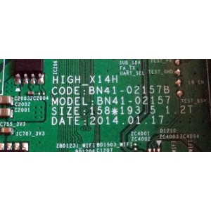 MAIN / SAMSUNG BN94-07345H / BN41-02157B / BN97-08117B / PANEL CY-LH060DSSV2H / MODELOS UN60H7100AFXZA HH01 / UN60H7100AFXZA