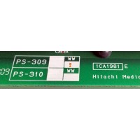 FUENTE DE PODER / PANASONIC N0AE4JJ00004 / PS-309WWC / AS10573 / PS-309WW / 1CA1981 E / PANEL LC370EUH (SC)(A4) / MODELO TC-L37D2