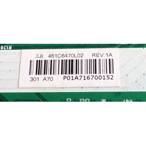 MAIN / PANASONIC TZZ00001035A / 431C6470L02 / 461C6470L02 / SPF50T / VTV-L50616 / 431C6470L02 REV:1A / 461C6470L02 REV:1A / MODELOS TC-L50EM60 / TC-L50EM60E