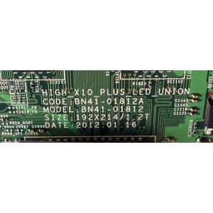 MAIN / SAMSUNG BN94-05656C / BN41-01812A / BN97-06430L / PANEL LTJ550HJ08-V / DISPLAY LSJ550HJ05-E01 / MODELOS UN55ES6100FXZA TS01 / UN55ES6100FXZA