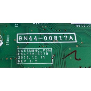 LED DRIVER / SAMSUNG BN44-00817A / PSLF321E07B / BN44-00817A / L65EM8NC_FSM / PANEL'S CY-XJ055FLLV2H / CY-XJ065FLLV2H / MODELOS UN55JS9000FXZA TS01 / UN55JS9000 / UN65JS9000FXZA TS01
