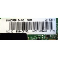 MAIN PARA TV SAMSUNG NUMERO DE PARTE BN94-08766J / BN41-02395A / BN97-09644A / PANL CY-GH040BGLVXH / MODELOS LH40DMEPLGA/GO TS02 / LH40DMEPLGA / GO TS02 / LH40DMEPLGA