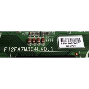 T-CON / TOSHIBA 75015795 / F12FA7M3C4LV0.1 / LJ94-02943A / PARTES SUSTITUTAS LJ94-02941A / LJ94-02941C / PANEL LTA520HE16 T02 / MODELOS 52XV645U / 52XV648U