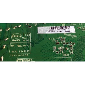 MAIN FUENTE ((COMBO)) PARA TV VIZIO / NUMERO DE PARTE TP.MT5581.PB761 / A06A448C6C97 / 191E24526B / DISPLAY V400HJ9-D03 Rev.C1 / MODELO D40F-G9 LINIXTAV