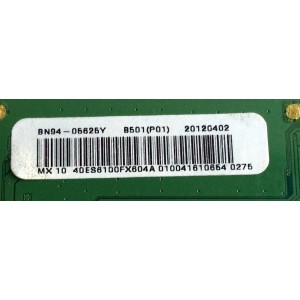 MAIN / SAMSUNG BN94-05625Y / BN41-01812A / BN97-06430L / BN97-08450L / PANEL LTJ400HF04-V / MODELOS UN40ES6100 / UN40ES6100FXZA TS01 / UN40ES6100FXZP