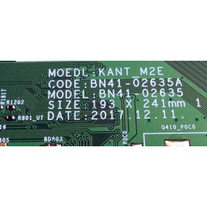MAIN / SAMSUNG BN94-12855B / BN41-02635A / BN97-14332B / BN97-13980B / PANEL CY-CN055HGLV2H / MODELOS UN55NU7300 / UN55NU7300FXZA FA01 / UN55NU7300FXZA FB03 /  UN55NU7300FXZA FB03 / UNU7300