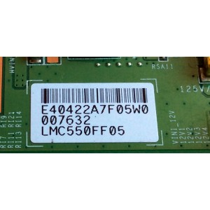 T-CON / AVERA LJ94-40422A / 16Y_BGU13TSTLTA4V0.2 / LMC550FF05 / 40422A / PANEL´S LSC550FF05 / LSC550FF09 / MODELOS 55EQX20 / RTU5540 / WE55UDT108