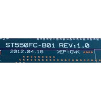 LED DRIVER / SONY ST550FC-B01 / Y1S55BTC / ST550FC-B01 REV:1.0 / Y1S55BTC3001687T1 / PANEL FQLF550T02 / MODELO XBR-55HX950